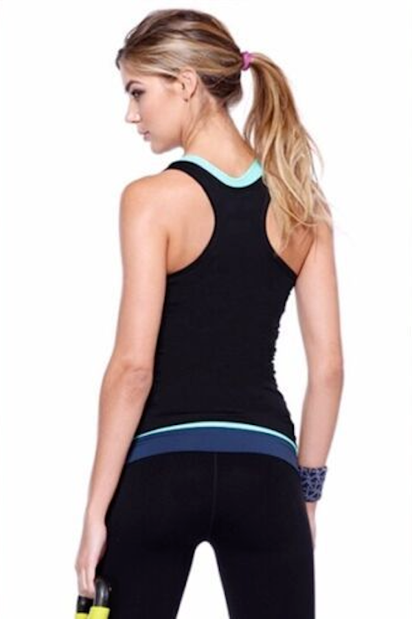 Moisture Wicking Fitted Active Racerback Tank