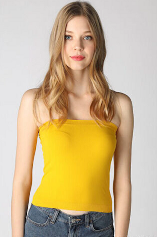 Form Fitting Strapless and Seamless Top - Best Seller