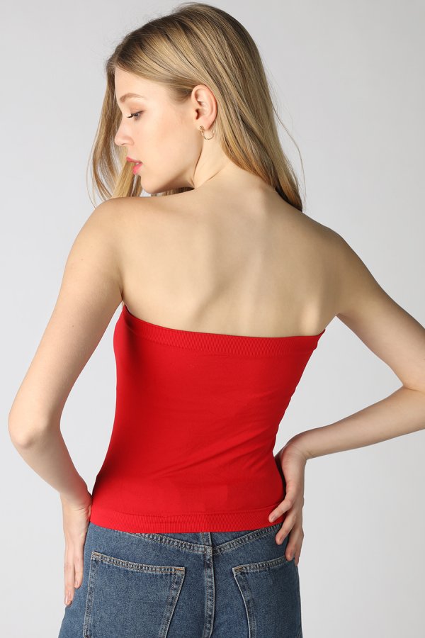 Form Fitting Strapless and Seamless Top - Best Seller