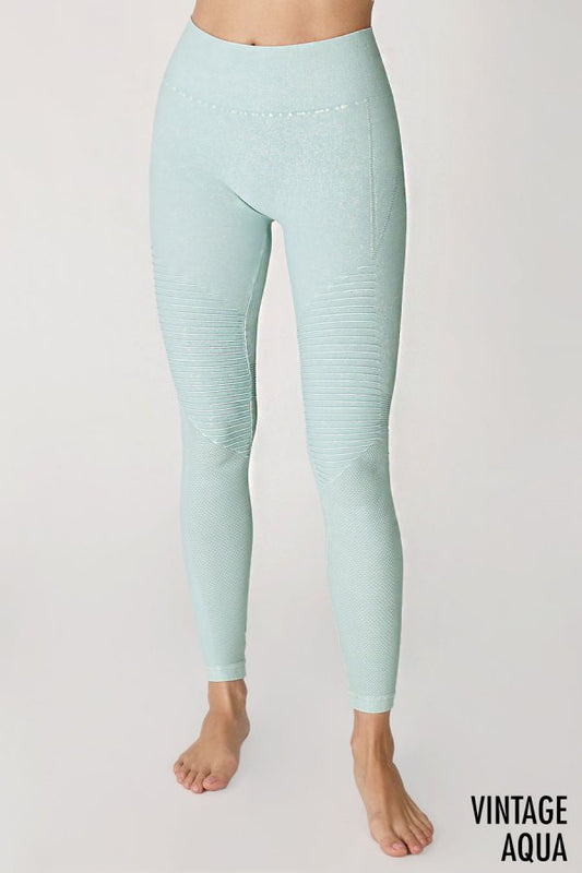 Inspiring Moto Designed High Waisted Soft and Stretchy Leggings