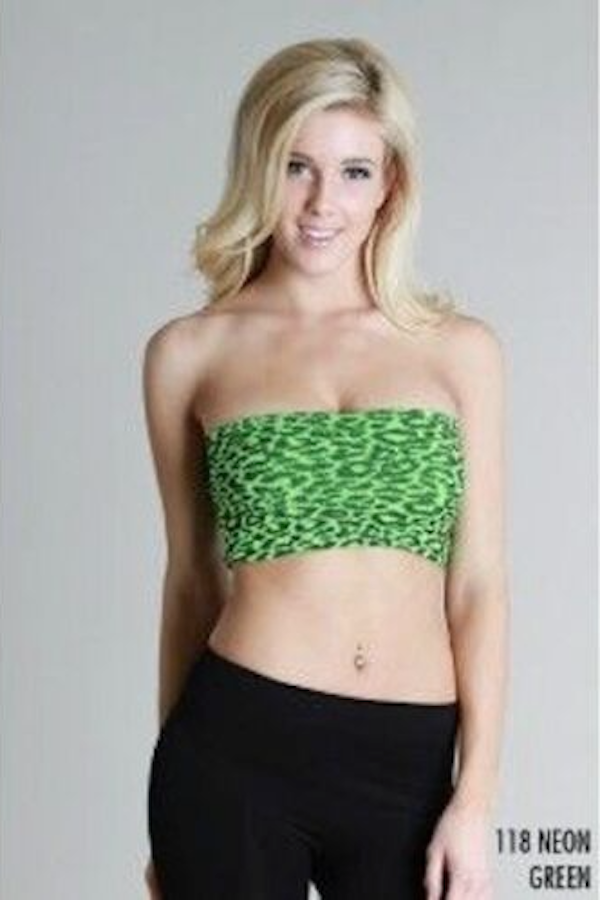 Animal Print Soft and Stretchy Bandeau - Best Seller