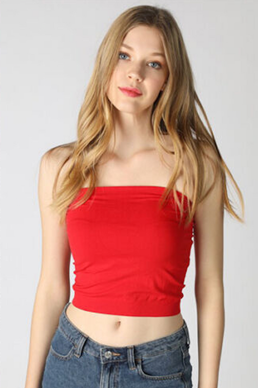 Form Fitting Strapless and Seamless Top - Best Seller