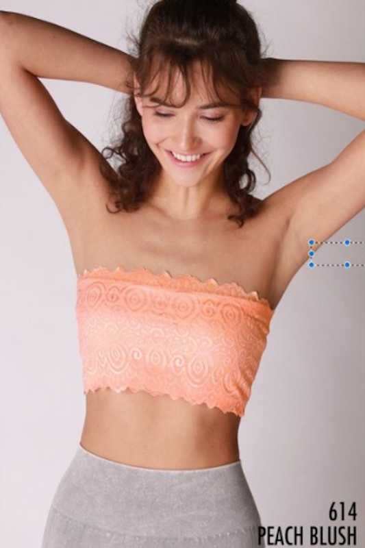 Reversible Lace Stretch Bandeau